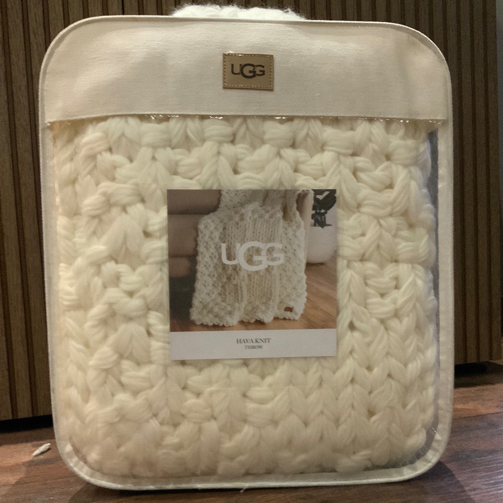 UGG HAVA THROW BLANKET 50/70 - NEW